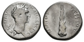 CAPPADOCIA. Caesarea. Nerva (96-98). Didrachm.
Obv: ΑΥΤΟΚΡΑΤ ΝΕΡΟΥΑϹ ΚΑΙϹΑΡ ϹΕΒΑϹΤΟϹ.
Laureate head right.
Rev: ΥΠΑΤΟΥ ΤΡΙΤΟΥ.
Club. 6,61gr...