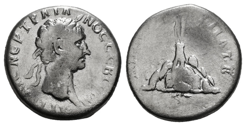 Cappadocia, Caesarea AR Didrachm Trajan (98-117) Issue: Cos II (AD 98/9)
Obv: Α...