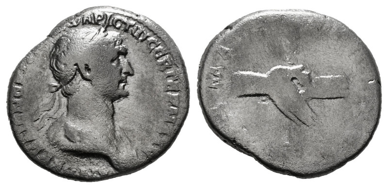 CAPPADOCIA. Caesaraea-Eusebia. Trajan, 98-117. Didrachm, Cos VI = 114-116. ΑΥΤΟΚ...