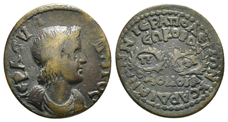 PHRYGIA. Hierapolis. Pseudo-autonomous. Time of Philip I 'the Arab' (244-249). A...