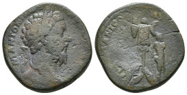 MARCUS AURELIUS (161-180). Sestertius. Rome 20,38gr