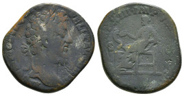 COMMODUS (177-192). Sestertius. Rome. 21,11gr