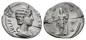 JULIA MAMAEA (Augusta, 222-235). Denarius. Rome. 1,80gr
