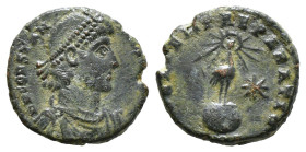 CONSTANTIUS II (337-361). Ae. Follis. 2,54gr