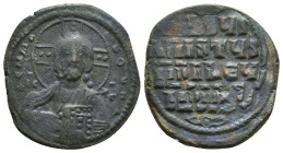 ANONYMOUS FOLLES. Class A3. Attributed to Basil II & Constantine VIII (1020-1028). Constantinople. 10,00gr