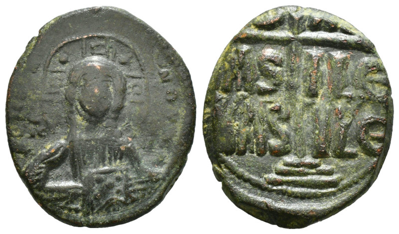 ANONYMOUS FOLLES. Class A3. Attributed to Basil II & Constantine VIII (1020-1028...
