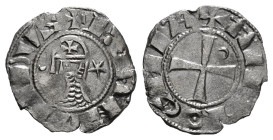 Medieval Coin AR Silver. Weight : 0,82gr