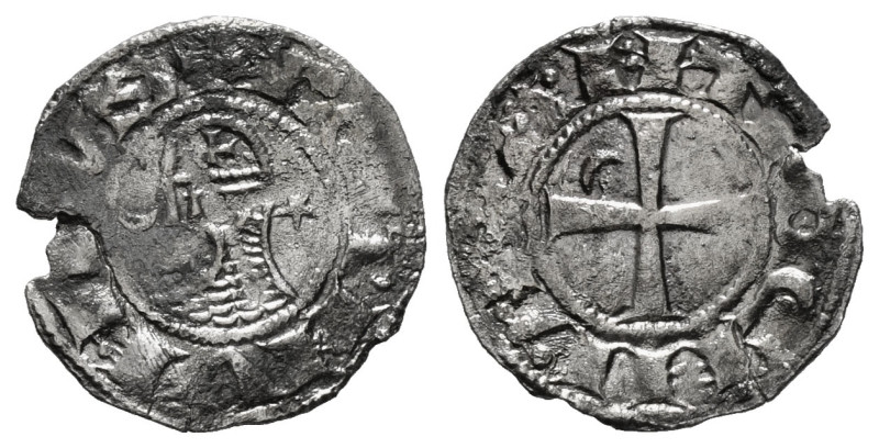 Medieval Coin AR Silver. Weight : 0,89gr