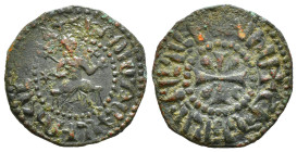 Medieval Coin AE Bronze. Weight : 4,88gr