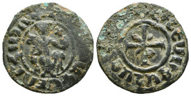 Medieval Coin AE Bronze. Weight : 8,30gr