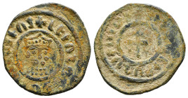 Medieval Coin AE Bronze. Weight : 7,20gr