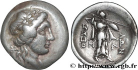 THESSALY - THESSALIAN LEAGUE
Type : Drachme 
Date : c. 150-100 AC. 
Mint name / Town : Larissa, Thessalie 
Metal : silver 
Diameter : 20,5  mm
Orienta...