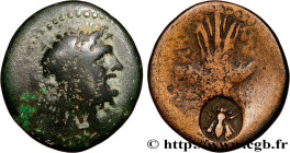 PISIDIA - TERMESSUS
Type : Unité 
Date : c. 100-15 AC. 
Mint name / Town : Termessos, Pisidie 
Metal : copper 
Diameter : 16,5  mm
Orientation dies : ...