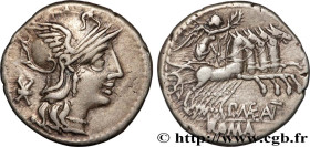 MAENIA
Type : Denier 
Date : 132 AC. 
Mint name / Town : Rome 
Metal : silver 
Millesimal fineness : 950  ‰
Diameter : 19  mm
Orientation dies : 12  h...