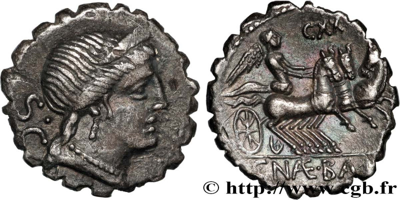 NAEVIA
Type : Denier serratus 
Date : 79 AC. 
Mint name / Town : Rome ou Italie ...