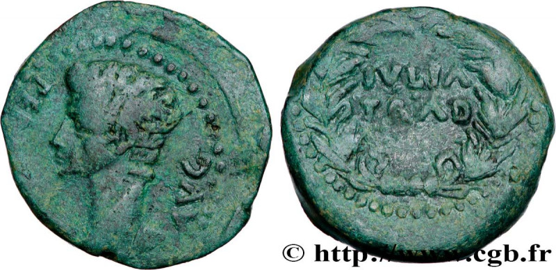 AUGUSTUS
Type : As 
Date : c. 11-10 AC. 
Mint name / Town : Julia Traducta, Espa...