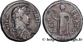 HADRIAN
Type : Tétradrachme 
Date : an 12 
Mint name / Town : Alexandrie, Égypte 
Metal : billon 
Millesimal fineness : 150  ‰
Diameter : 25  mm
Orien...