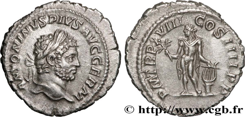 CARACALLA
Type : Denier 
Date : 215 
Mint name / Town : Rome 
Metal : silver 
Mi...