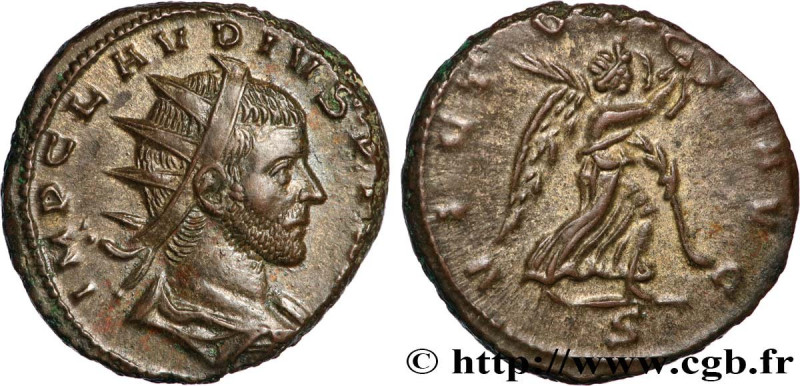 CLAUDIUS II GOTHICUS
Type : Antoninien 
Date : septembre 268 - janvier 269 
Mint...