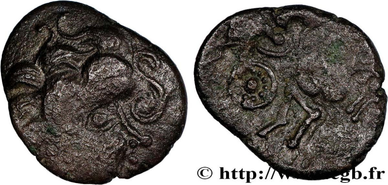 NAMNETES (Area of Nantes)
Type : Drachme d’argent à la rouelle 
Date : c.80-50 A...