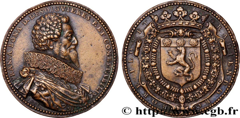 LOUIS XIII
Type : Médaille, François de Bonne, duc de Lesdiguières et connétable...