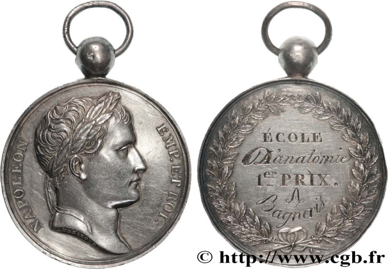 PREMIER EMPIRE / FIRST FRENCH EMPIRE
Type : Médaille, École d’anatomie, Premier ...