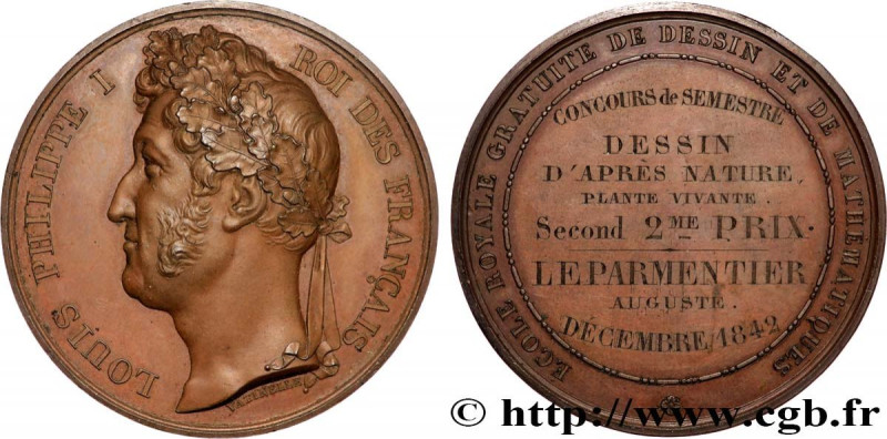 LOUIS-PHILIPPE I
Type : Médaille, École royale gratuite de dessin et de mathémat...