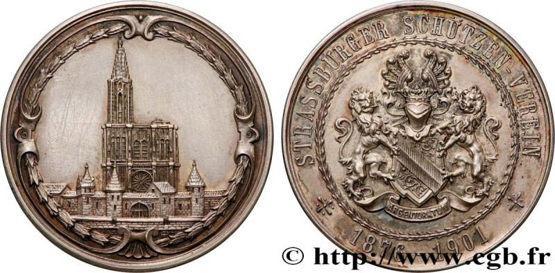 GERMANY - KINGDOM OF PRUSSIA - WILLIAM II
Type : Médaille, Club de tir de Strasb...