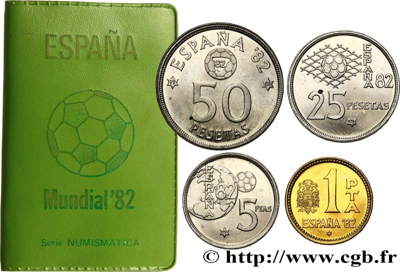 SPAIN
Type : Série FDC coupe du Monde de Football 1982 
Date : 1980 
Metal : cop...