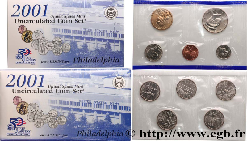 UNITED STATES OF AMERICA
Type : Série 10 monnaies - Uncirculated Coin set 
Date ...