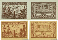 Country : FRENCH WEST AFRICA (1895-1958) 
Face Value : 1 Franc Lot 
Date : (1944) 
Period/Province/Bank : Banque de l'Afrique Occidentale 
Catalogue r...