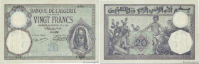 Country : ALGERIA 
Face Value : 20 Francs 
Date : 11 mai 1928 
Period/Province/Bank : Banque de l'Algérie 
Catalogue reference : P.78b 
Alphabet - sig...
