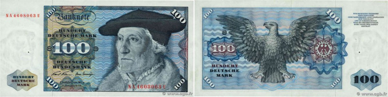 Country : GERMAN FEDERAL REPUBLIC 
Face Value : 100 Deutsche Mark 
Date : 02 jan...