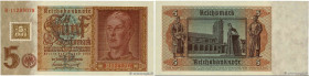 Country : GERMAN DEMOCRATIC REPUBLIC 
Face Value : 5 Deutsche Mark 
Date : (1948) 
Period/Province/Bank : Occupation Sovietique 
Catalogue reference :...
