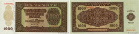 Country : GERMAN DEMOCRATIC REPUBLIC 
Face Value : 1000 Deutsche Mark 
Date : 1948 
Period/Province/Bank : Deutsche Notenbank 
Catalogue reference : P...