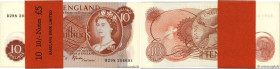 Country : ENGLAND 
Face Value : 10 Shillings Liasse 
Date : (1966-1970) 
Period/Province/Bank : Bank of England 
Catalogue reference : P.373c 
Alphabe...