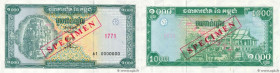 Country : CAMBODIA 
Face Value : 1000 Riels Spécimen 
Date : (1995) 
Period/Province/Bank : National Bank of Cambodia 
Catalogue reference : P.44s 
Al...