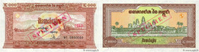 Country : CAMBODIA 
Face Value : 2000 Riels Spécimen 
Date : (1995) 
Period/Province/Bank : National Bank of Cambodia 
Catalogue reference : P.45s 
Al...