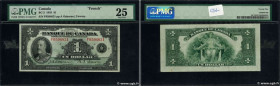 Country : CANADA 
Face Value : 1 Dollar 
Date : 1935 
Period/Province/Bank : Banque du Canada 
Catalogue reference : P.39 
Alphabet - signatures - ser...