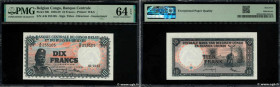 Country : BELGIAN CONGO 
Face Value : 10 Francs 
Date : 01 décembre 1957 
Period/Province/Bank : Banque Centrale du Congo Belge et du Ruanda-Urundi 
C...
