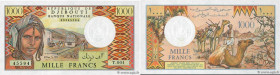 Country : DJIBOUTI 
Face Value : 1000 Francs 
Date : (1979) 
Period/Province/Bank : République - Banque Nationale 
Catalogue reference : P.37e 
Alphab...