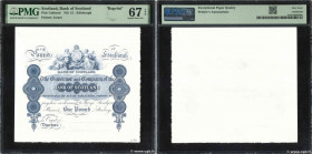 Country : SCOTLAND 
Face Value : 1 Pound 
Date : (2006) 
Period/Province/Bank : Bank of Scotland 
Catalogue reference : P.- 
Commentary : Reproduction...