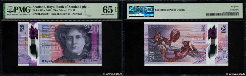 Country : SCOTLAND 
Face Value : 20 Pounds 
Date : 27 mai 2019 
Period/Province/...