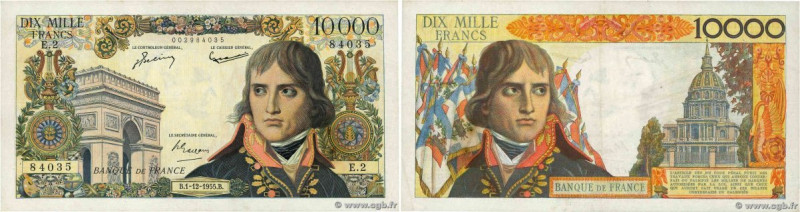 Country : FRANCE 
Face Value : 10000 Francs BONAPARTE 
Date : 01 décembre 1955 
...