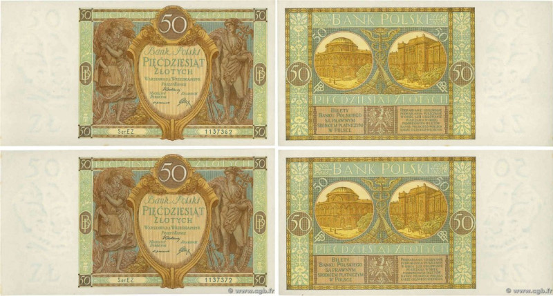 Country : POLAND 
Face Value : 50 Zlotych Lot 
Date : 01 septembre 1929 
Period/...