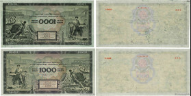 Country : YUGOSLAVIA 
Face Value : 1000 Dinara Épreuve 
Date : (1949) 
Period/Province/Bank : Banque Nationale 
Catalogue reference : P.- 
Alphabet - ...