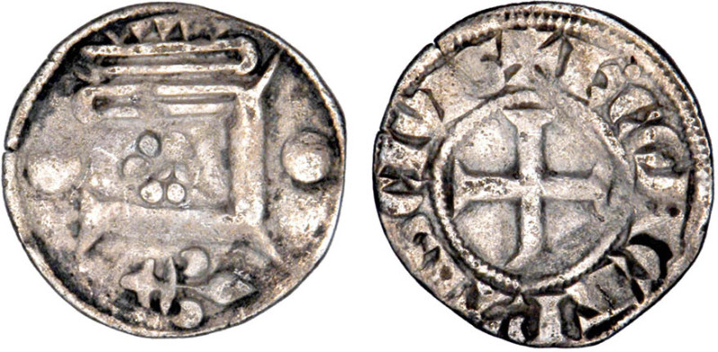 ORLÉANAIS
Comté de Chartres, Charles de Valois (1293-1325) : Denier d'argent
 ...