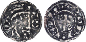 BERRI
Seigneurie de Celles-sur-Cher, Robert I (1178-1189) : Denier d'argent
 - TTB 35 (TTB)
Très Rare !!


B 323, P 45-2, DF 611
CELLES-SUR-CHE...