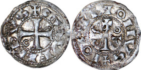 ROUSSILLON, comté
Gausfred III (1030-1075) : Denier d'argent
 - TTB 40 (TTB+)
Très Rare !!


B 674, DF 1508, P 76-14
 - ARGENT - 0,73g
 ------...