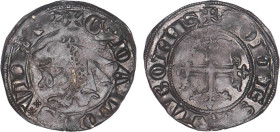 DAUPHINÉ
Dauphins de Viennois, Guigues VIII (1319-1333) : Double denier d'argent
 - TTB 30 (TTB-)
Rare !


DF 2425, P 107-16
 - ARGENT - 1,29g...